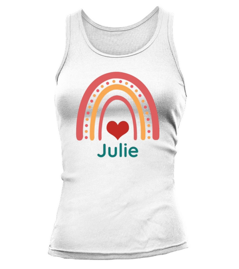 Julie Vintage Boho Rainbow Tank top Woman