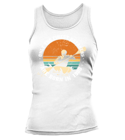 Kayak-Rafting KAYAKER Vintage 1980 Birthday Tank top Woman