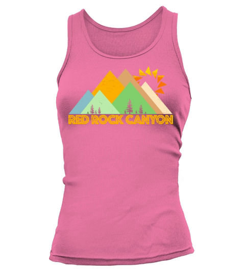 Retro Vintage Red Rock Canyon Tank top Woman