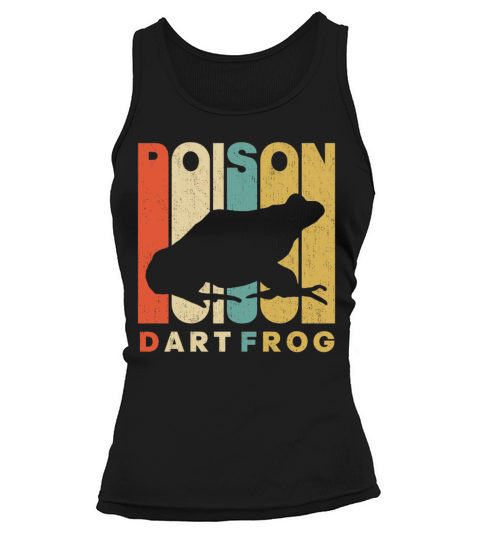 Vintage Retro Poison Dart Frog Tank top Woman