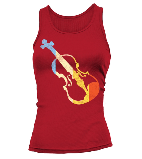 Violin Violinist Retro Vintage Tank top Woman