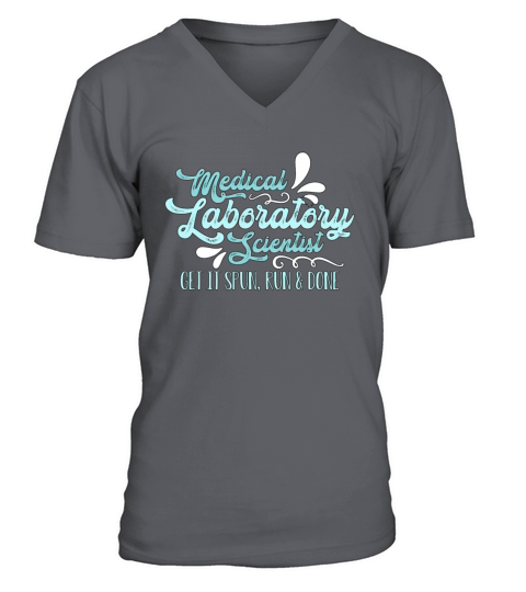 Lab Technician Medical Laboratory Loves Healthcare V-Neck T-shirt