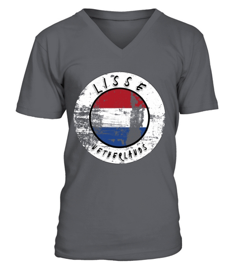 Lisse Netherlands Vintage V-Neck T-shirt