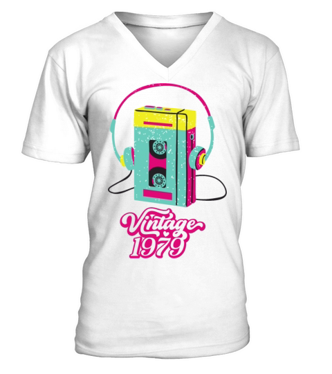 vintage 1979 V-Neck T-shirt