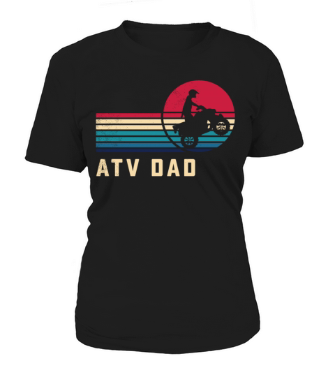 all terrain vehicles DAD aesthetic vintage art ret Women's T-Shirt