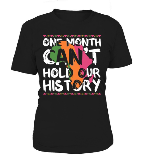Black History Month USA Afro America African Women's T-Shirt