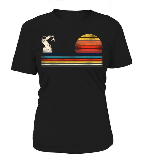 Robot Robotics Engineer Retro Women's T-Shirt