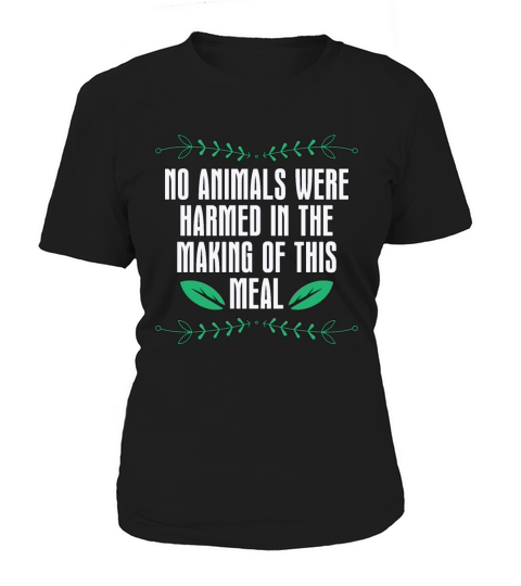 Vegan Chef No Animals Were Plant Based Vegan Chefs Women's T-Shirt
