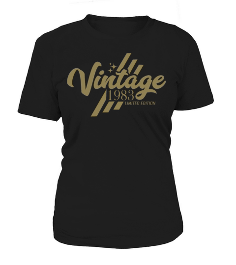 Vintage 1983 Birthday Retro Women's T-Shirt