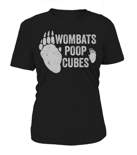 Wombats Poop Cubes For A Wombats Lover Women's T-Shirt