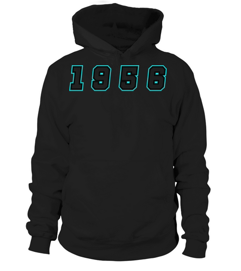 1956 Year Number Hoodie Unisex