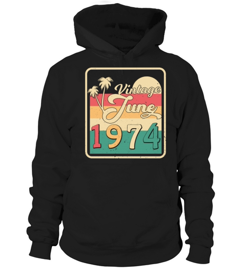 1974 June Vintage Hoodie Unisex