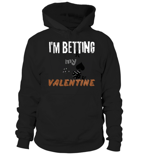 betting valentines Cool casino winner number Hoodie Unisex