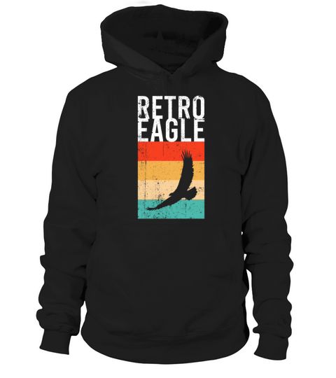 retro eagle Hoodie Unisex