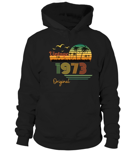 vintage original 1973 Hoodie Unisex