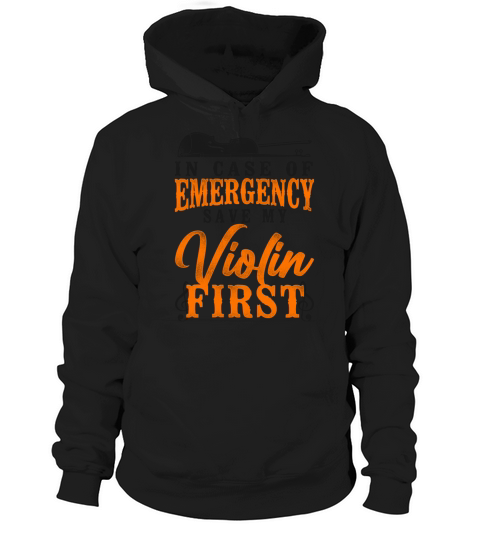 Violin Violinist Vintage In Case Hoodie Unisex