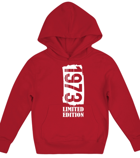 50th birthday vintage 1973 limited edition Kids Hoodie