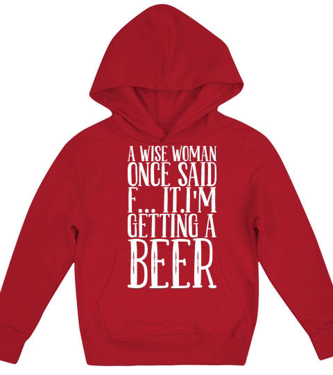 Beer lady Drink Kids Hoodie
