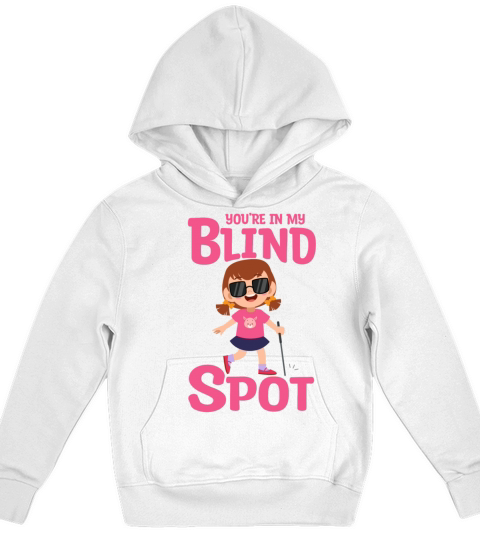 Blind Blindness Awareness Visually Impaired People Kids Hoodie
