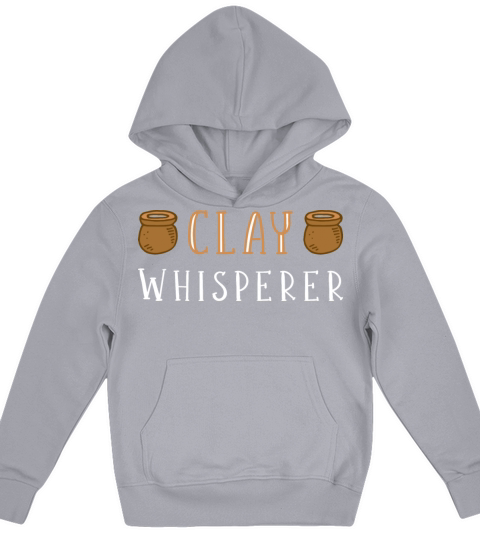 Clay Whisperer Pottery Kids Hoodie