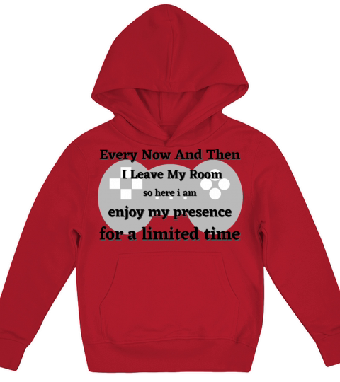Funny Video Games Every Now And Then Gaming Kids Hoodie