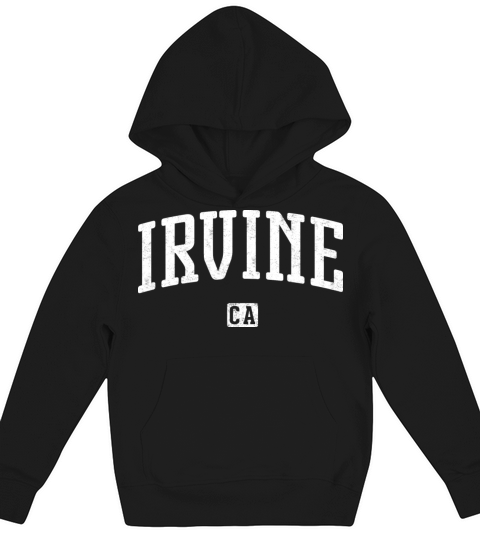 Irvine California Vintage Style Kids Hoodie