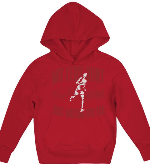 Running Runner Half Marathon Kids Hoodie