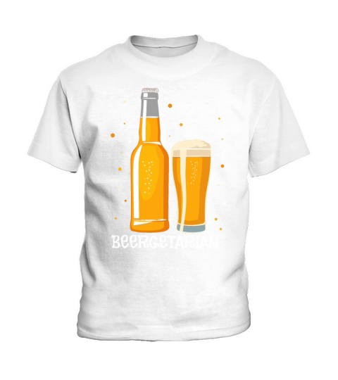 Beergetarian Funny Brewer Craft Beer Lovers Kids T-Shirt