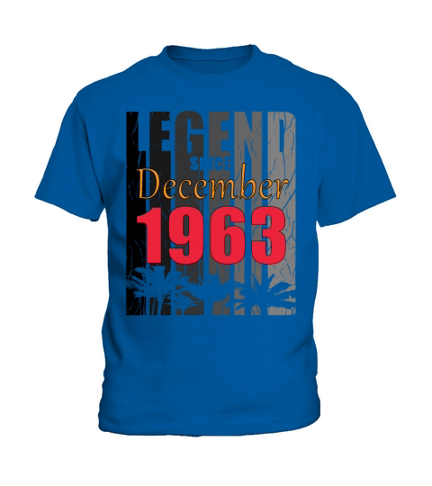 Birth Month December 1963 Vintage Kids T-Shirt
