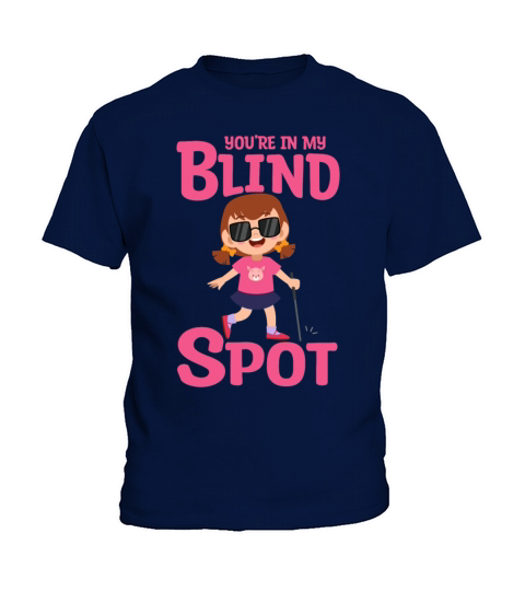 Blind Blindness Awareness Visually Impaired People Kids T-Shirt