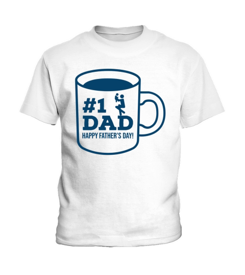 Number One Dad Kids T-Shirt