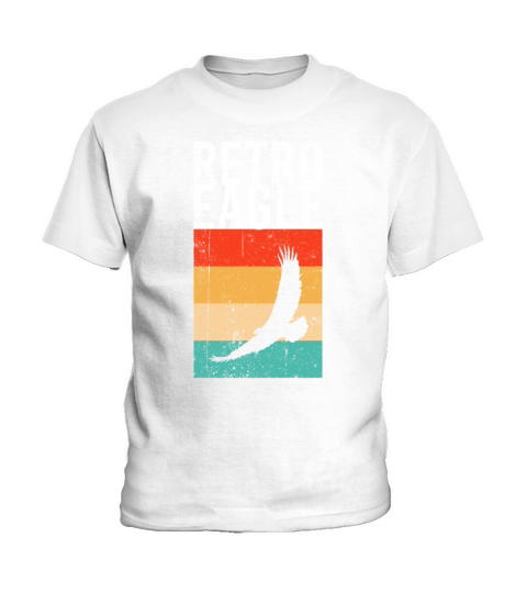 retro eagle Kids T-Shirt