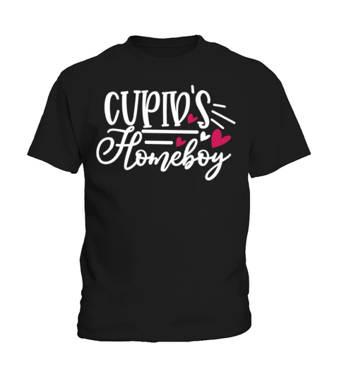 Sweet Valentines Day Cupids Homeboy Cupid Valenti Kids T-Shirt