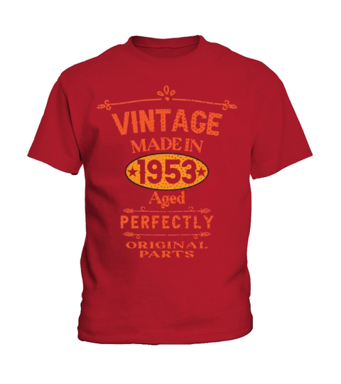 Vintage 1953 Limited Edition 70th Birthday Gift Kids T-Shirt