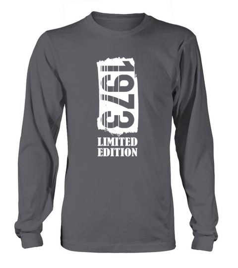 50th birthday vintage 1973 limited edition Long sleeved Unisex