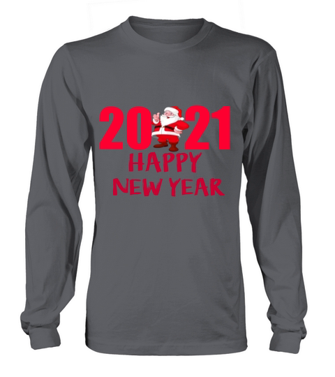 Happy New Year 2021 Long sleeved Unisex