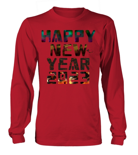 Happy new year 2023 Long sleeved Unisex