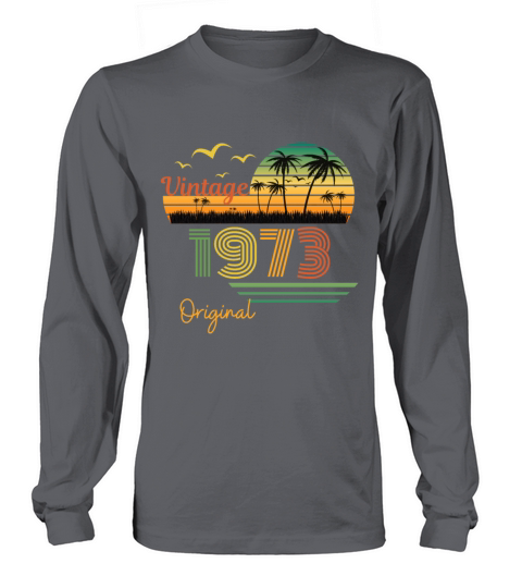 vintage original 1973 Long sleeved Unisex