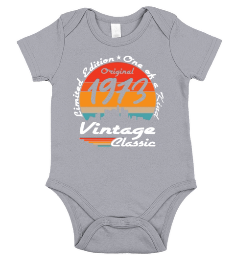 50th birthday original 1973 vintage 1973 Short Sleeve Baby One-Piece