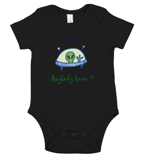 Alien 1 gift Short Sleeve Baby One-Piece