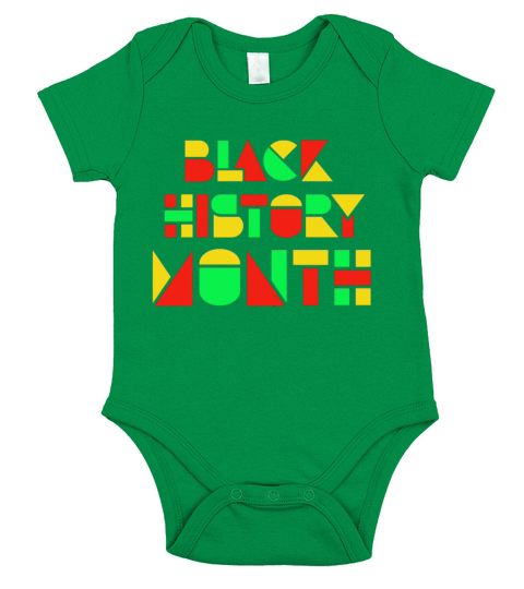 BLACK HISTORY MONTH - NEW T-SHIRT DESIGN Short Sleeve Baby One-Piece