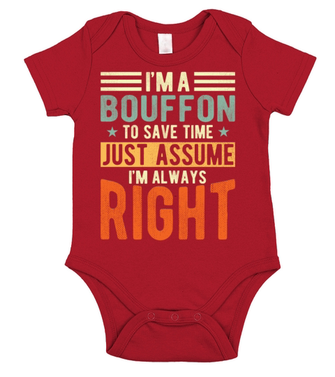 Bouffon Short Sleeve Baby One-Piece