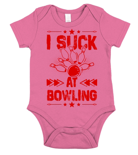 Bowling saying funny Short Sleeve Baby One-Piece