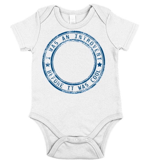 i was an introvert before it was cool Short Sleeve Baby One-Piece