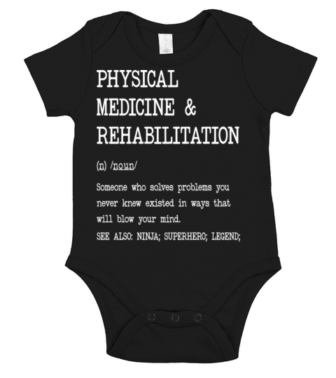Physical Medicine Rehabilitation Definition Short Sleeve Baby One-Piece