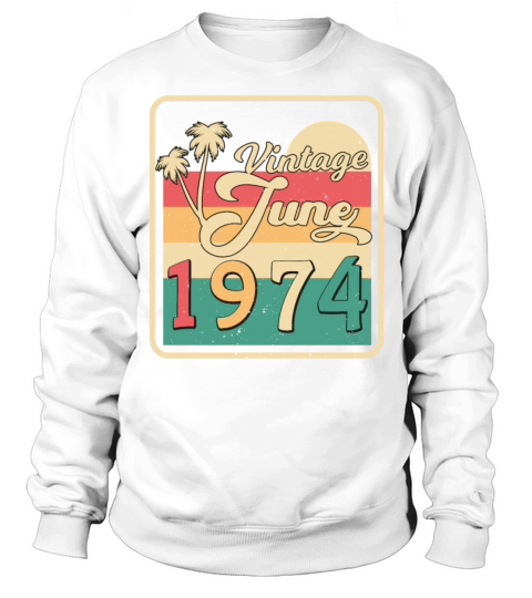 1974 June Vintage Sweatshirt Unisex