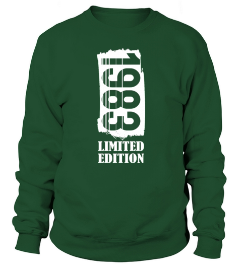 40th birthday vintage 1983 limited edition Sweatshirt Unisex