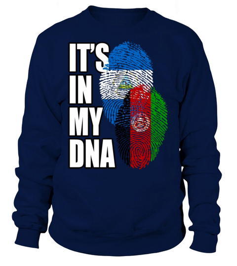 Afghan And Nicaraguan Mix Heritage DNA Flag Sweatshirt Unisex
