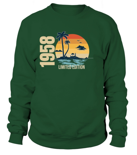 Birthday Limited Edition1958 Sweatshirt Unisex