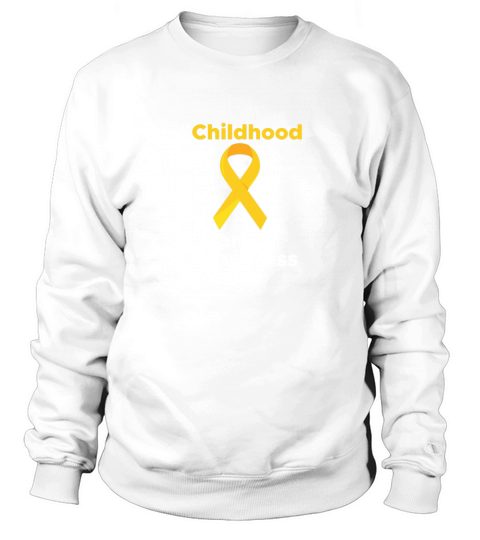 Childhood Cancer Awareness Sweatshirt Unisex